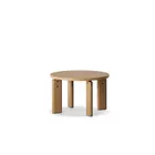Bast Ø635 Round Eik Natur Eik Natur Black Fora Form
