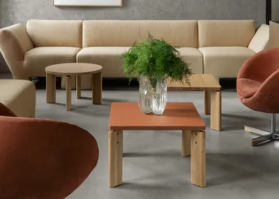 Bast table and Planet chair from Fora Form