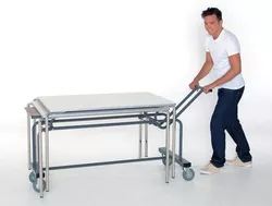 Clip bord med transport tralle