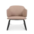 Dwell rocker stol fra Fora Form skrå front