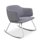 Dwell rocker stol fra Fora Form skrå front
