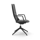 Fjell 4er kryss med glider høy rygg og armlen Fora Form