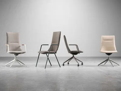 Fjell stoler i ulike utførelser og farger fra Fora Form LR kopi