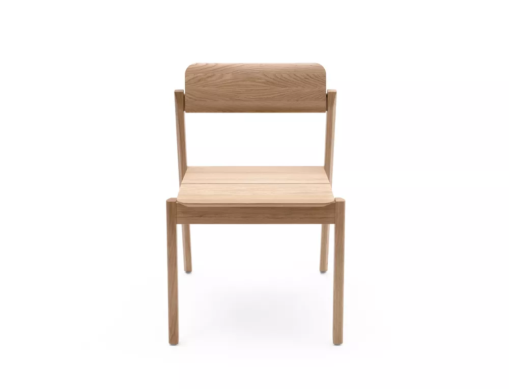 Knekk chair in oak Fora Form