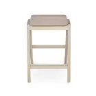 Knekk barstool front whitewashed