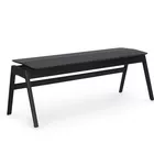 Knekk bench blackstained Fora Form