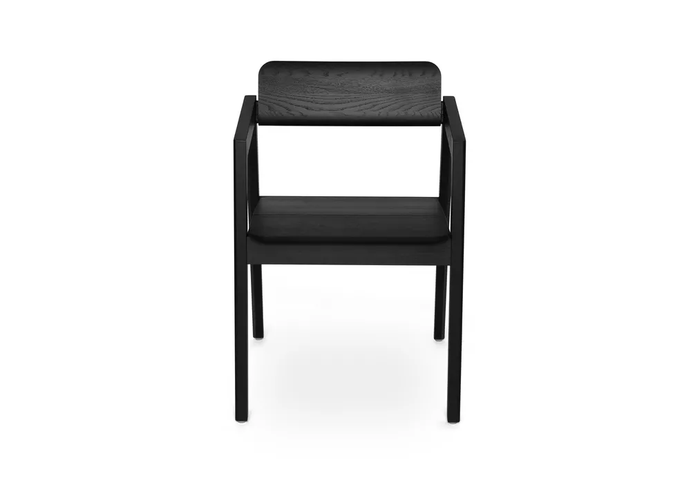 Knekk chair blackstained