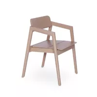 Knekk chair with armrest blended pink
