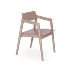 Knekk chair with armrest blended pink
