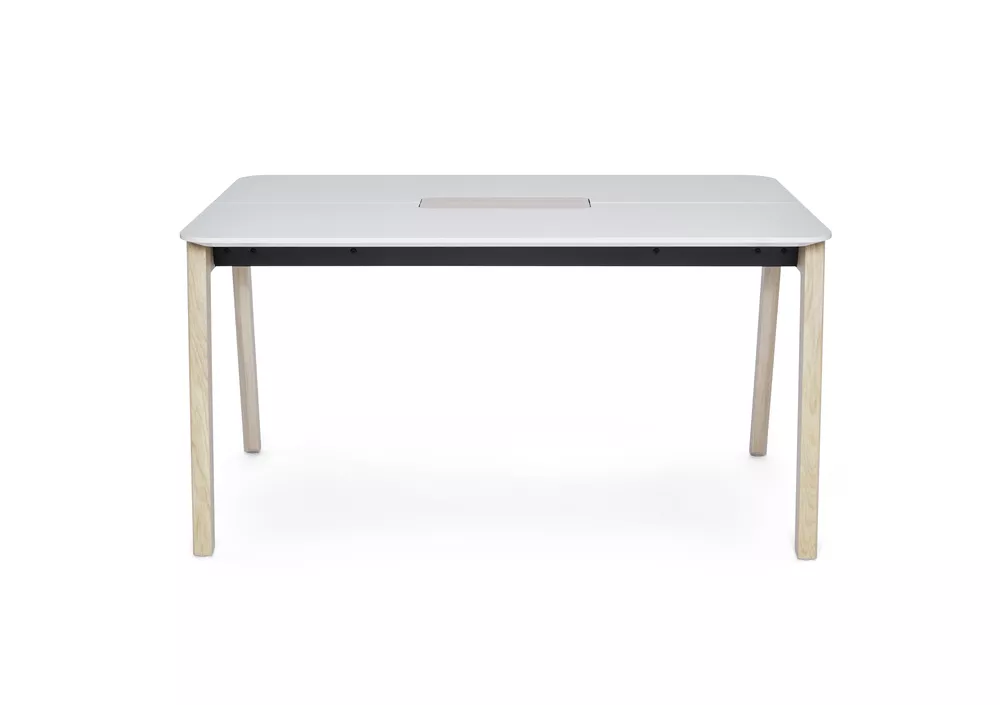 Knekk table 140x90 whitewashed Fora Form