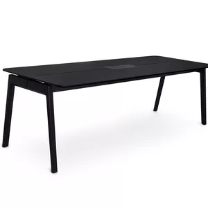 Knekk table 240x90 blackstained