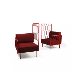 2 stoler fra Kove serien modulsofa Fora Form