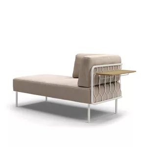 Kove 2 seter sofa med eikebord modulsofa Gandal Fora Form