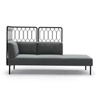 Kove 3 seter hjørnesofa modulsofa Canvas Fora Form