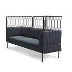 Kove 3 seter sofa med høy rygg modulsofa Fora Form