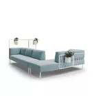 Kove hjørnesofa med krukker og bord Fora Form