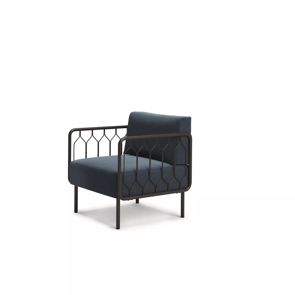 Kove stol med lave vanger modulsofa Fora Form