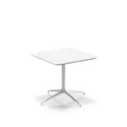 Kvart 80x80 bord helhvit Fora Form