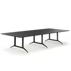 Kvart konferansebord 360x160 Linoleum Charcoal 4166 Fora Form