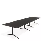 Kvart konferansebord 460x120 med kabelluke Fora Form
