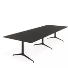 Kvart konferansebord 340x120 med kabelluke Fora Form