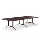 Kvart Konferansebord 360x160 Linoleum Burgundy 4154 Fora Form