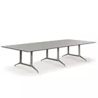 Kvart møtebord 360x160 Linoleum Pebble 4175 Fora Form