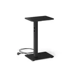 L bord 32x25x55 cm i sort eik Fora Form