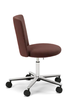 LOG chair side burgundy