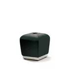 Misto puff i sort hud Fora Form