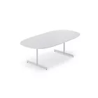 Myk bord 240x120 cm helhvit bord Fora Form