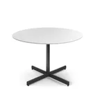 Myk bord Ø120 hvit bordplate Fora Form
