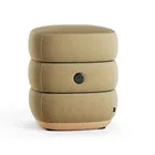 ODD Plus ottoman with el in Twill Wool 1401 from Fora Form