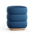 ODD an ottoman in Twill Wool 2101 from Fora Form