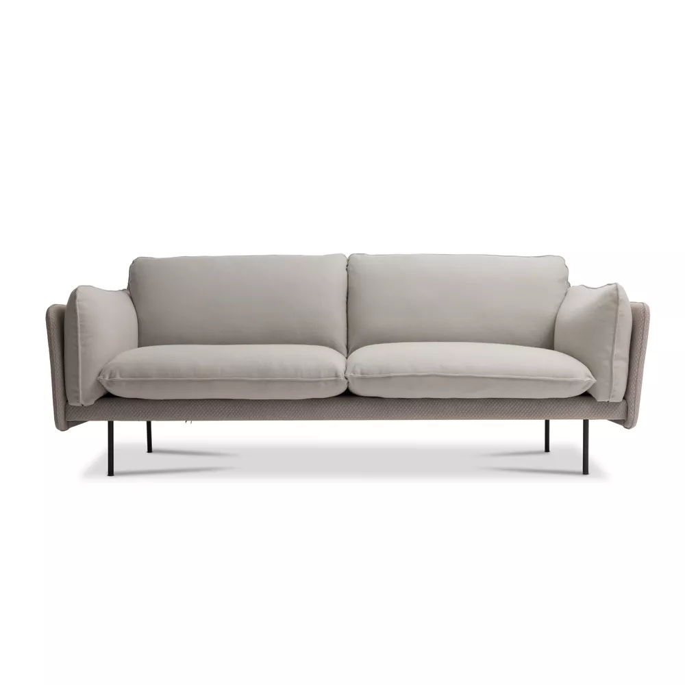 Otis sofa i to tekstiler soft seating fra Fora Form