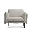 Otis stol med myke puter soft seating fra Fora Form