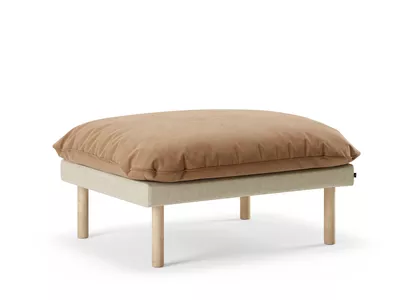 Otis pall i hud og tekstil soft seating fra Fora Form
