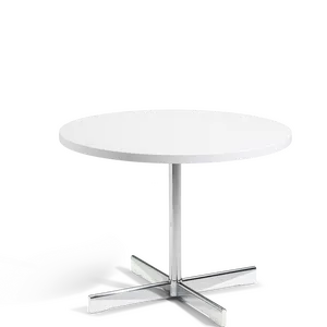 Planet bord hvit Ø70 hvite tredetaljer Fora Form