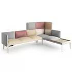 Senso hjørnesofa med eikeben Fora Form