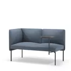 Senso sofasystem 2seter med fastmontert S bord Fora Form