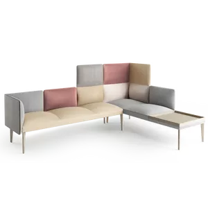 Senso hjørnesofa med eikeben Fora Form