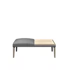 Senso 2 seter modul med eikebord og eike ben Form