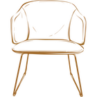Dwell sled brun