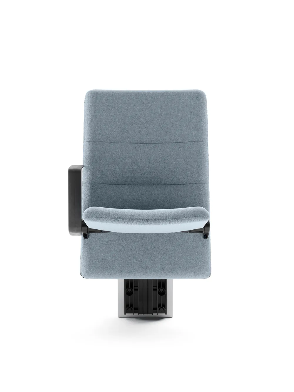 Arena medium riser seat down front armrest