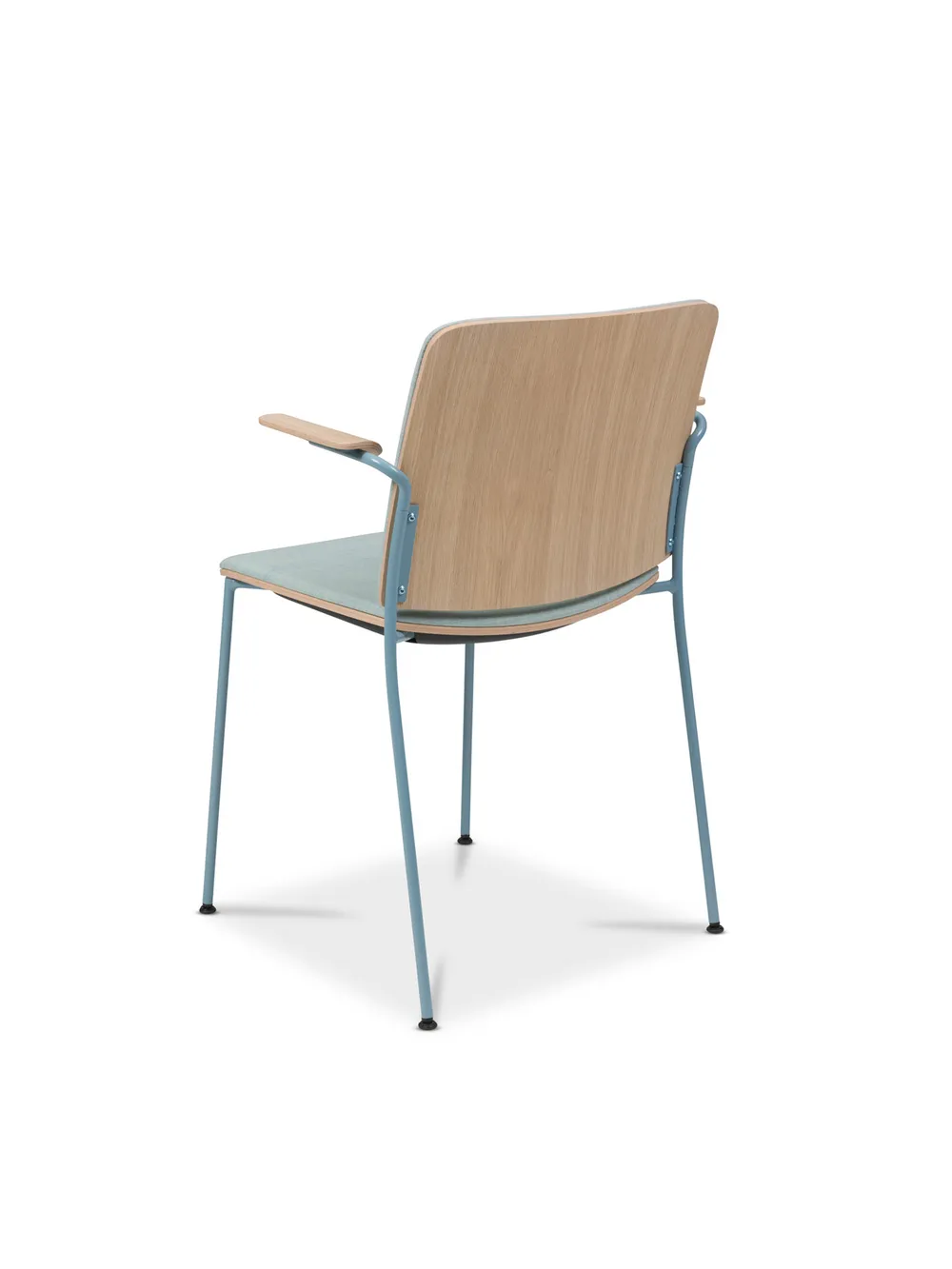 Atrium 4 legs with armrests seat and back cushion back