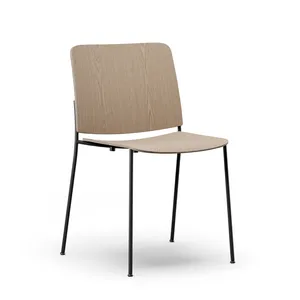 Atrium 4 legs veneer seat and back