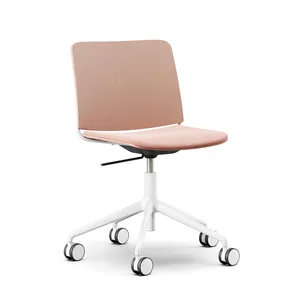 Atrium 5 star base with casters blended pink