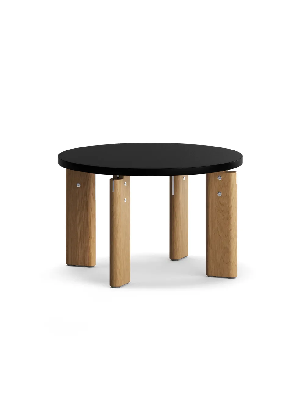 Bast Ø63 natural oak black top