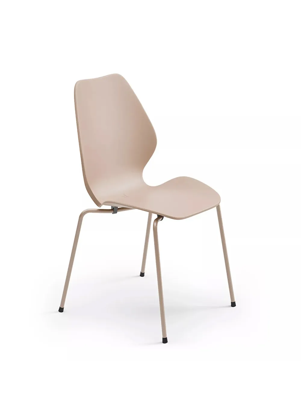 City 4 legged base golden pink plastic