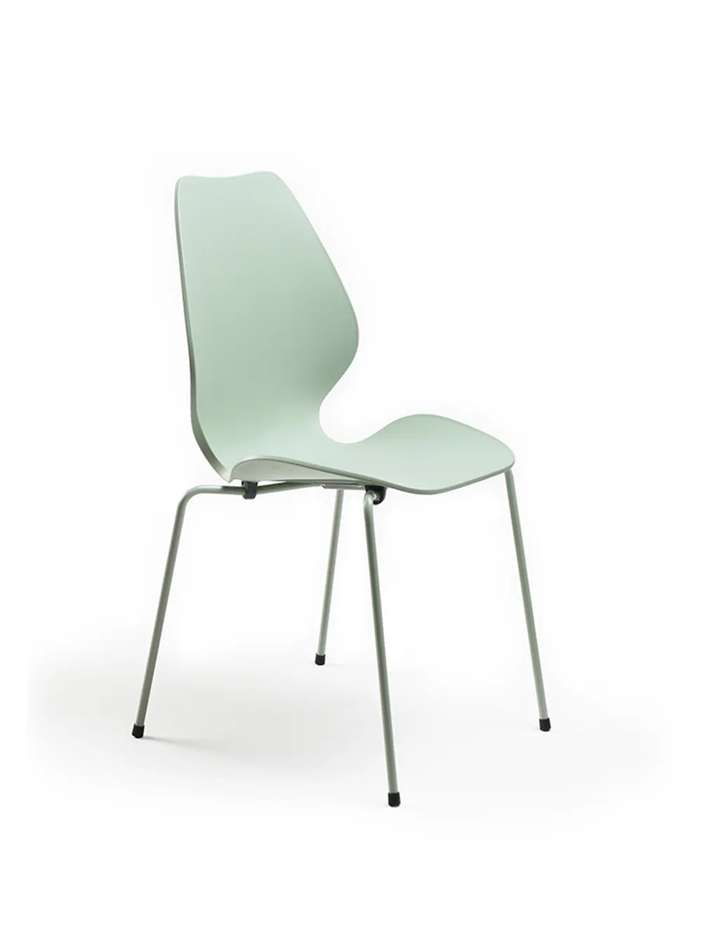 City 4 legged base light green plastic